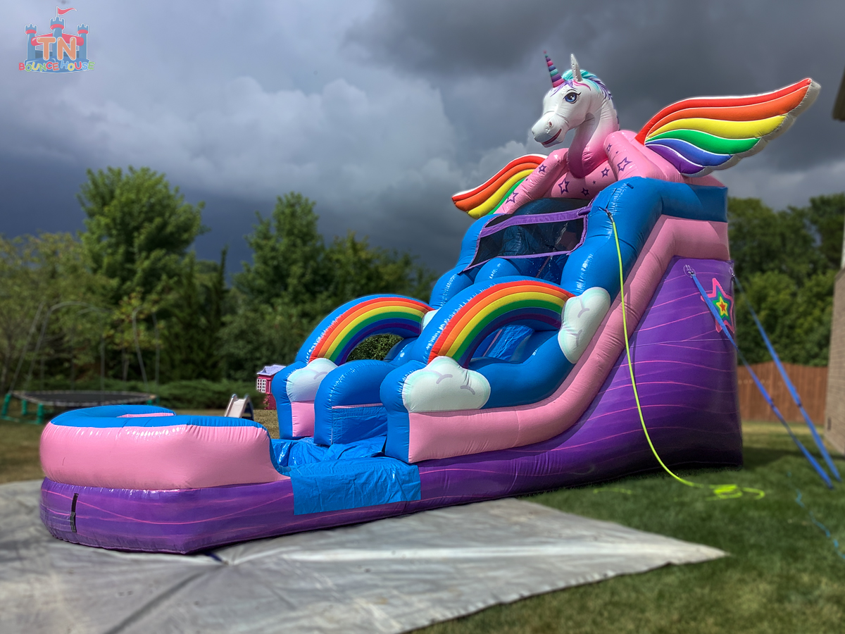 Water slide rental delivered to Brentwood TN event
