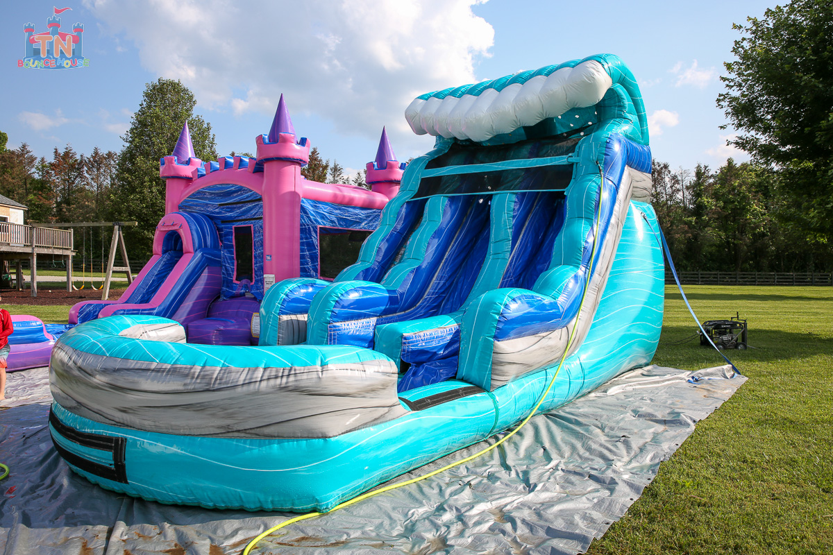 Water slide rental delivered to Chapel Hill TN event