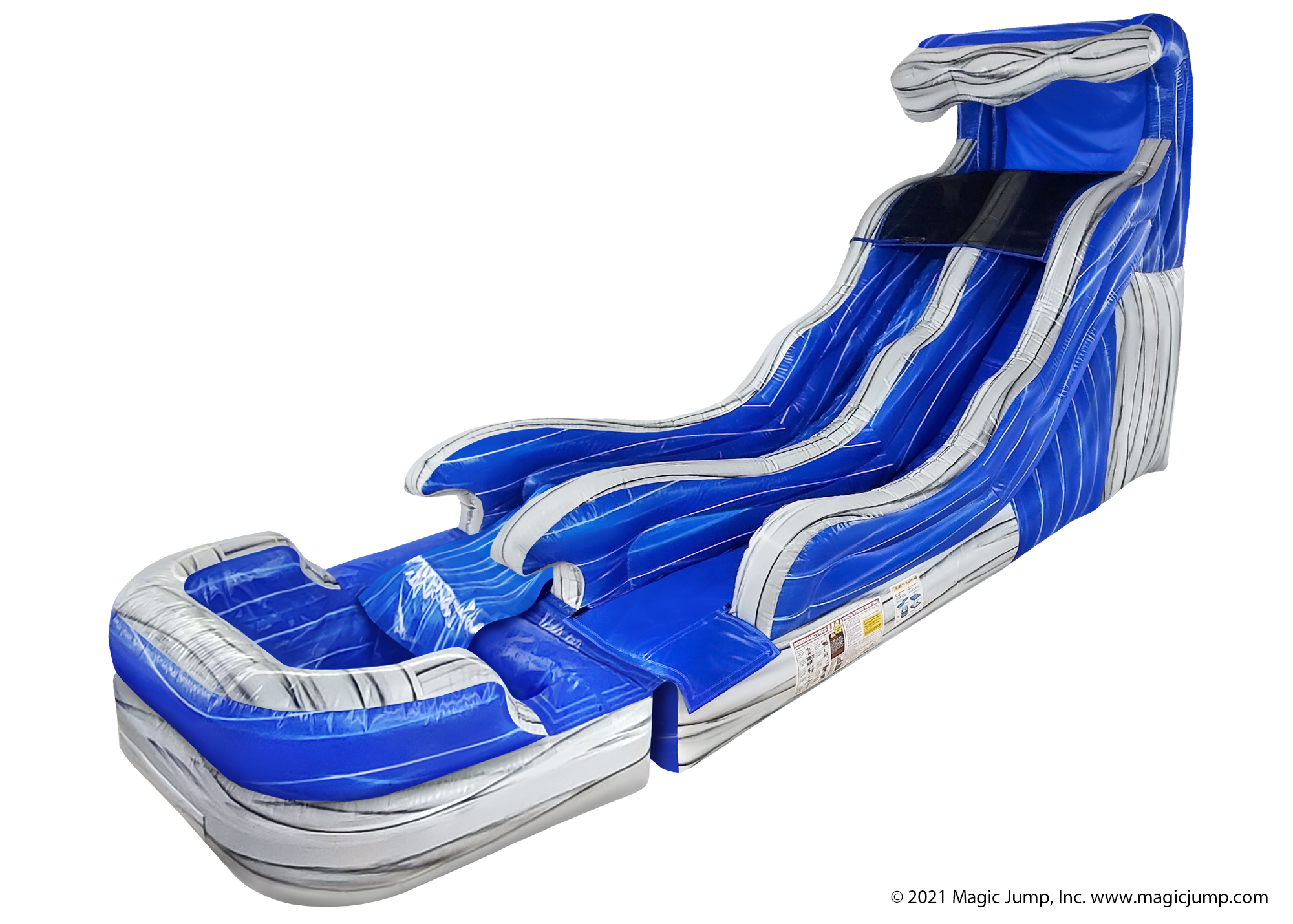 Wave Inflatable Water Slide