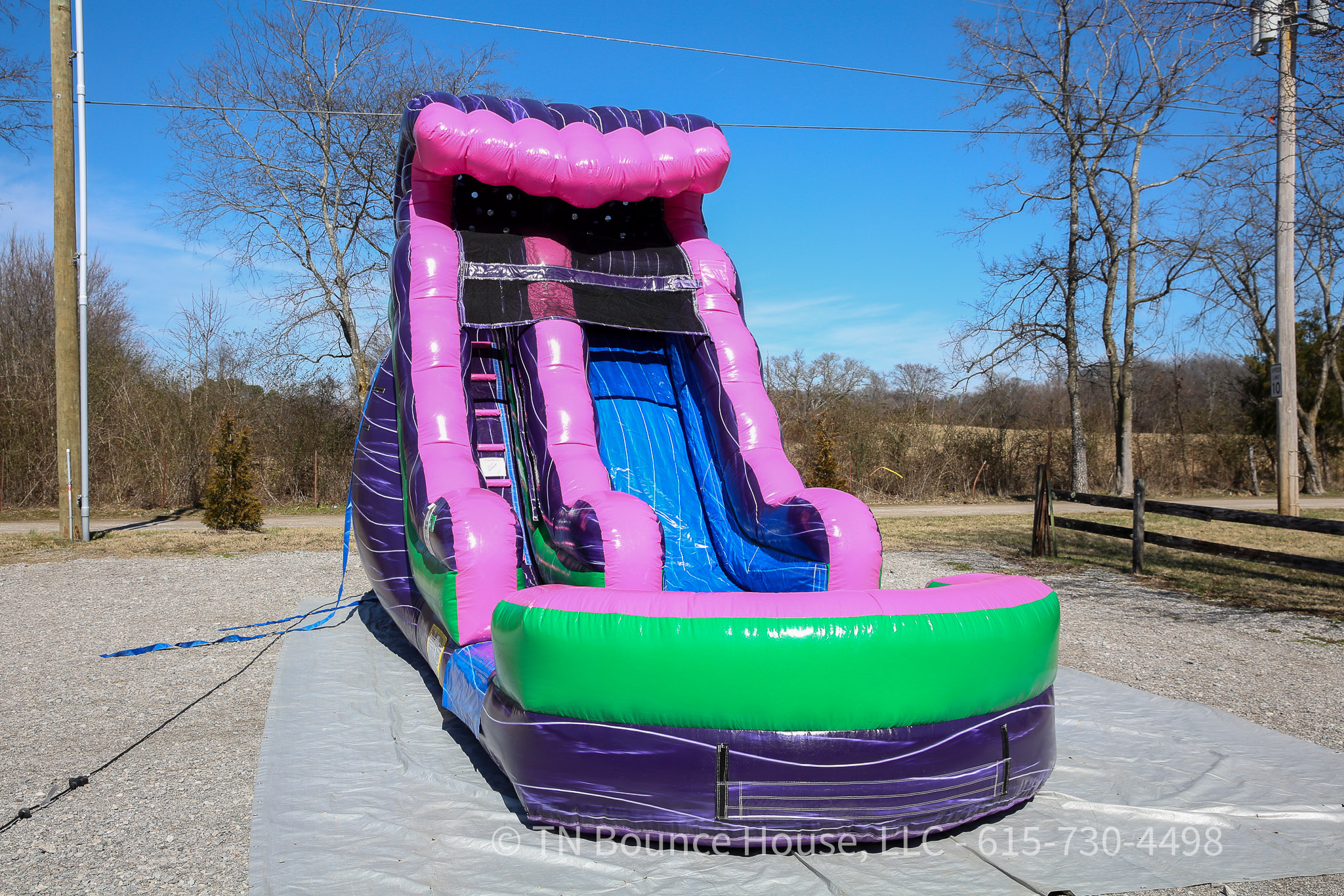 Wicked Ursula Inflatable Water slide