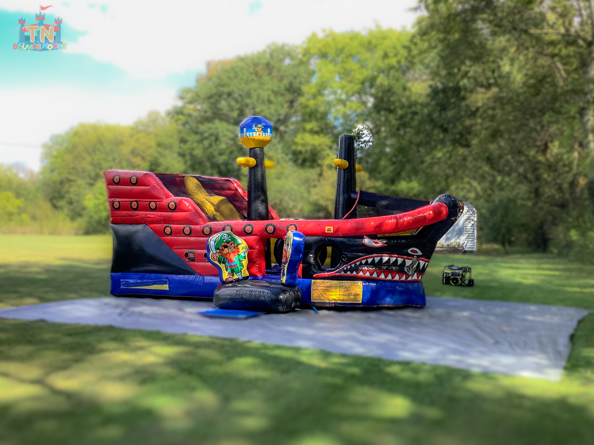 Pirate Ship bounce house in Franklin, TN 
