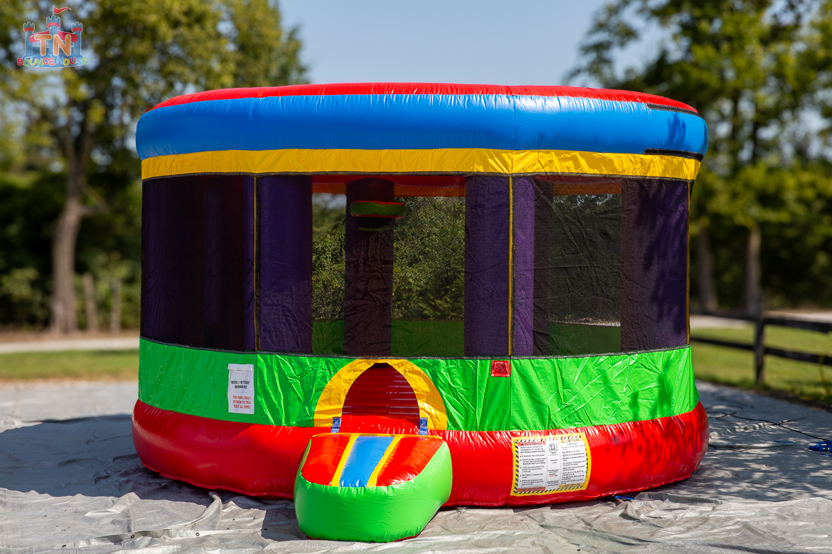 Round Indoor Bounce House