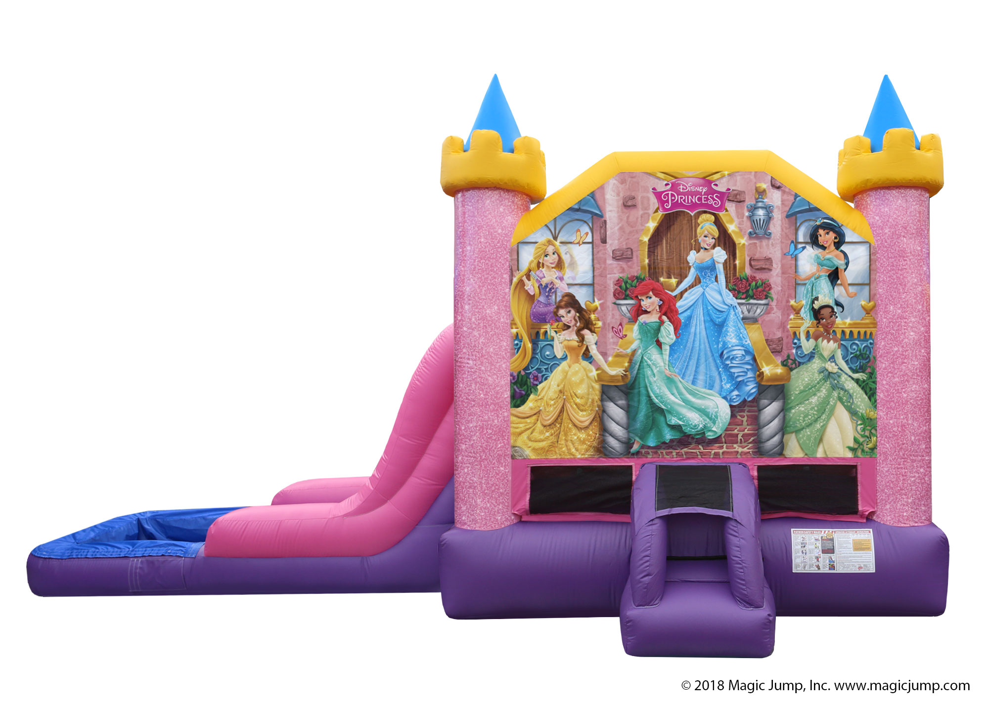 Disney princess bounce house
